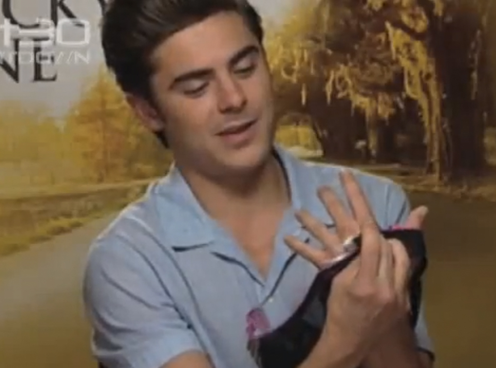 Zac Efron Shows Us How To Unhook A Bra In A Single Flick E Online